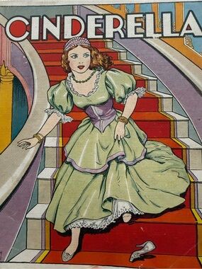 1938 Cinderella Paperback Book